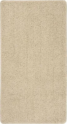 Obrázok produktu pre Chlpatý koberec krémový 80x150 cm protišmykový