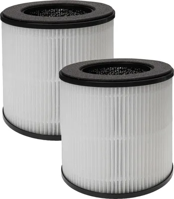 Produktbild von vhbw 2x Luftilter kompatibel mit DIKI B-D02H Luftreiniger - Kombifilter Vorfilter + HEPA + Aktivkohle