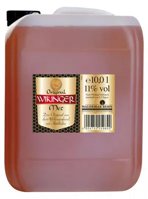Obrázek produktu pro Originální medovina Viking Originál ze země Vikingů 10litrový kanystr