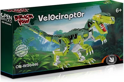 Produktbild von Open Bricks - Velociraptor 0 0 STK