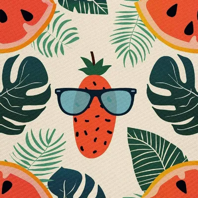 Image de OUTDOOR DECOSTOMES OXFORD - Motif été | DX9090
