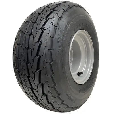 Produktbild von 18.5x8.50-8 Anhänger-Reifen & Radsatz 4x4" PCD Journey Straßenzulassung 425kg Last