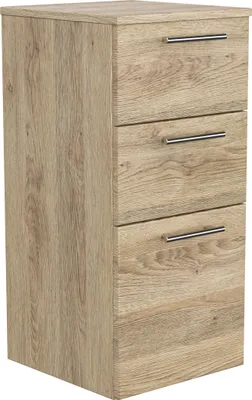 Produktbild von Midischrank 75cm eiche hell seidenglanz