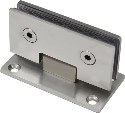 Produktbild von Edelstahl Glastür Scharnier Glas Halter Türbeschlag Glastürbeschlag Dusche Bad Wand / Glas A