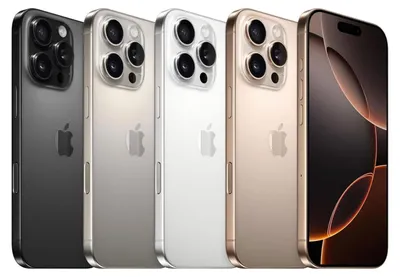 Produktbild von Apple iPhone 16 Pro (512GB) titan schwarz
