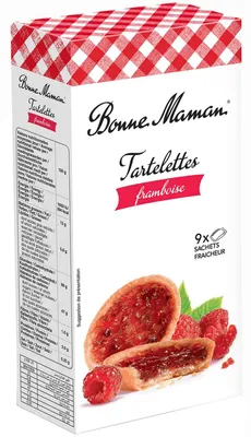 Image de Bonne Maman Tartelettes Framboises Himbeere 135g
