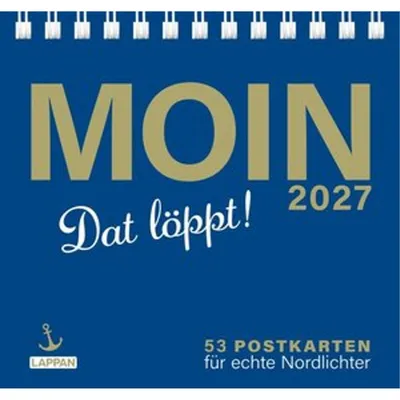 Produktbild von MOIN!: Postkartenkalender 2027