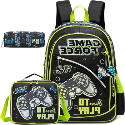 Image de Sac à dos pour enfant - Sac à dos pour filles - Pour l'école - Design léger - 42 cm de hauteur - Multicolore