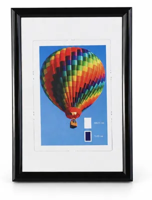 Produktbild von Ideal Life Kunststoff Bilderrahmen Wanddeko Collage Poster Bilder Foto Rahmen - Farbe: Schwarz | Format: 10x15