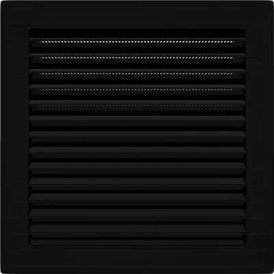 Produktbild von Lüftungsgitter Insektenschutz 14x14 schwarz/graphit AirRoxy 0945