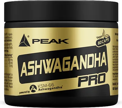 Obrázok produktu pre Ashwagandha Pro - 60 kapsúl I Ayurveda I indický ženšen I KSM-66 I vysoká dávka