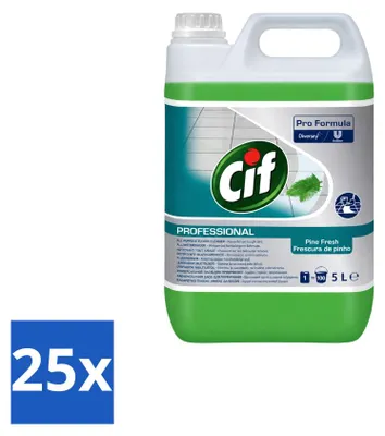 Produktbild von 25 x Cif Allesreiniger Dennenfris 5 l - Vorteilspackung - 25 Stücke