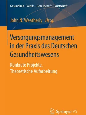 Produktbild von Versorgungsmanagement in der Praxis des Deutschen Gesundheitswesens