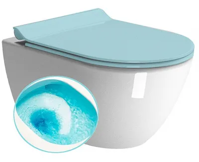 Obrázok produktu pre Závesné WC set Sapho PURA otvorený splachovací kruh 881511