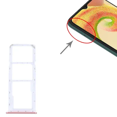 Obrázok produktu pre Adaptér na dve SIM karty a kartu Micro SD pre Samsung Galaxy A04 SM-A045F, ružový