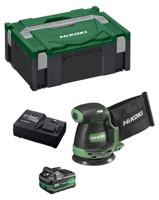 Produktbild von Exzenterschleifer HIKOKI SV1813DAA1X (1 x 2,5/5,0Ah + UC18YSL3 + Koffer HSC II)