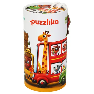 Produktbild von Puzzlika Puzzle - Fahrzeuge - 2+3+4+5+6 Teile