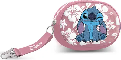 Produktbild von Karactermania Lilo and Stitch Maui, Münz-Portemonnaie, Pink, Abbildung, Reißverschluss, Lilo and Stitch, 125 mm