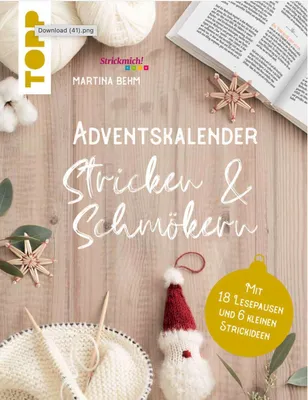 Produktbild von Adventskalender Stricken und Schmökern