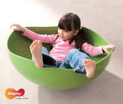 Produktbild von Happy Kidz Rocking Bowl - Green Ø 72 cm 201300269