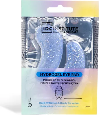 Produktbild von IDC INSTITUTE - Hydrogel-Augenklappen mit blauem Glitzer, 6 g