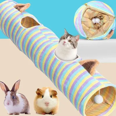 Productafbeelding van Vouwbare Speeltunnel voor Katten