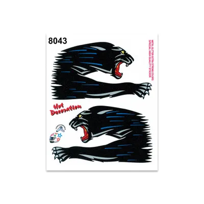 Produktbild von Sticker Panther Klauen 14 x 16 cm