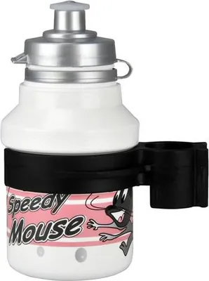 Zdjęcie produktu dla Fischer bidon rowerowy dla dzieci z uchwytem 300ml