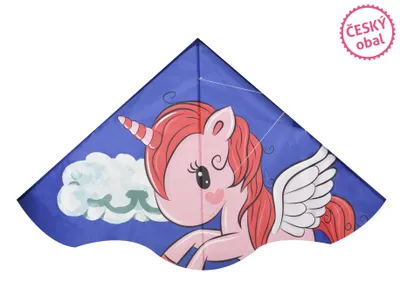 Immagine prodotto di Aquilone volante Delta Nylon 135x65 cm - Confezione ceca