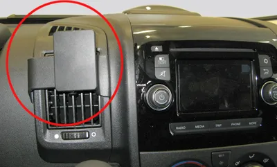 Produktbild von Brodit ProClip Fahrzeughalter 855085 - Mittelbefestigung- NICHT für Techno Modelle. - Peugeot Boxer 15-24, Opel Movano 23-24, Opel Movano 23- und weitere
