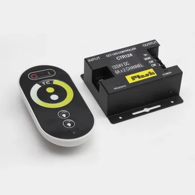 Productafbeelding van ARELUX CCT- en helderheidsregelaar, 12/24V DC, 12A, 144/288W