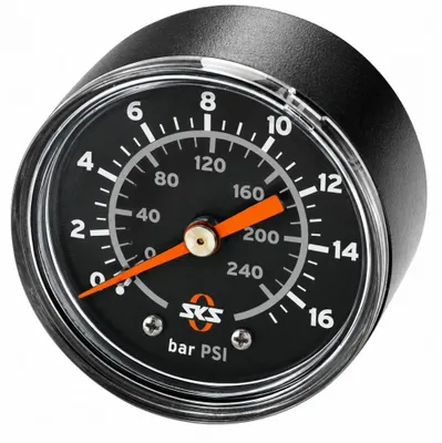 Produktbild von SKS Manometer für RENNKOMPRESSOR 50 mm bis 16 bar