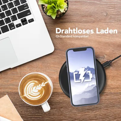 Produktbild von EAZY CASE - TPU Hülle für Apple iPhone 12 Pro, TPU Case stoßfeste Handyhülle, weiches Cover mit Kameraschutz, Silikonhülle in Blau