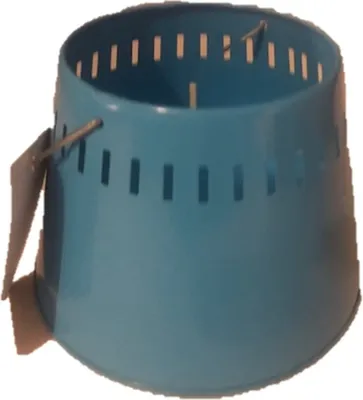 Produktbild von Zitronenöl Zitronella Duftkerze ca. 35 Stunden Durchmesser 14,5 cm im Metalleimer nutzbar für weitere Kerzen