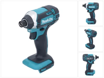Obrázek produktu pro Makita DTD152Z, Rázový šroubovák, Rukojeť pistole, 1/4", Černá, Modrá, 3500 ot/min, 165 Nm