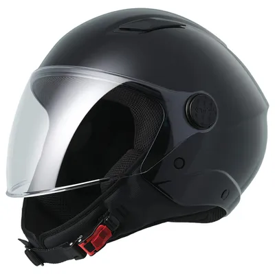 Produktbild von Jethelm Uno Motorradhelm ECE 22.06 Schwarz Gr. XL (61-62 cm)