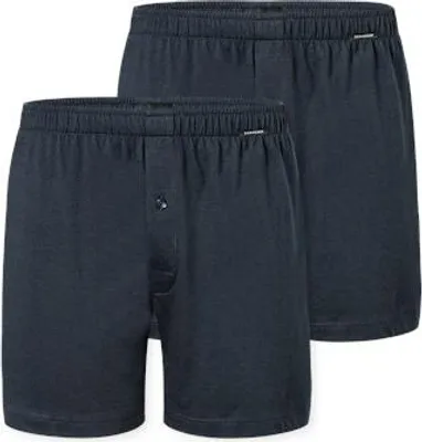 Produktbild von Schiesser Herren 2 er Pack Boxershorts Gr. 14  schwarz