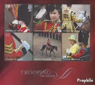Produktbild von Briefmarken Großbritannien 2005 Mi Block25 (kompl.Ausg.) postfrisch Flaggen- und Truppenparade