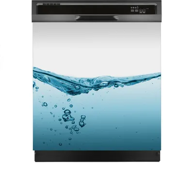 Produktbild von Magnete Dekorative 60x60 cm Küche Magnetmatte Spülmaschine - Spritzen Wasser