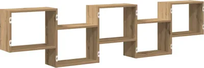 Produktbild von vidaXL Würfelregal 5 Fächer Artisan-Eiche Holzwerkstoff