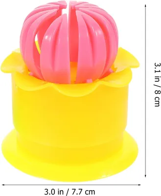 Produktbild von 2-teilige Blumengebäckformen aus Kunststoff für Baozi und Dampfbrötchen