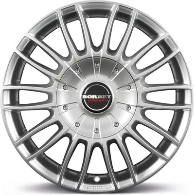 Immagine prodotto di 4x cerchio Borbet CW3 sterling silver 9,0x20 ET35 5x127 4051665012781 CW3 902035127571,6STS compatibile con Jeep Commander, Grand Cherokee, Wrangler, Wrangler Unlimited