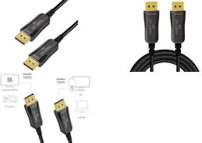 Productafbeelding van LogiLink CDF0104, 50 meter, DisplayPort, DisplayPort, Samec, Samec, 7680 x 4320 pixels