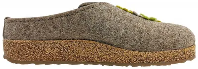 Imagen del producto de "Zapatos de mujer Haflinger Grizzly Flores", "Zapatillas de estar por casa", "Sandalias", color gris, para uso diario
