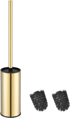 Produktbild von Freistehender Edelstahl-Toilettenbürstenhalter goldfarben