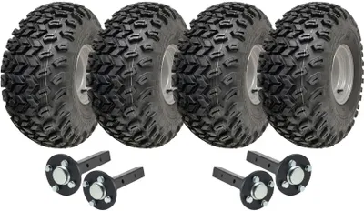 Obrázok produktu pre 22x11.00-8 Twin Axle Utility ATV Quad Trailer Kit kolesá nápravy kapacita 1800kgs