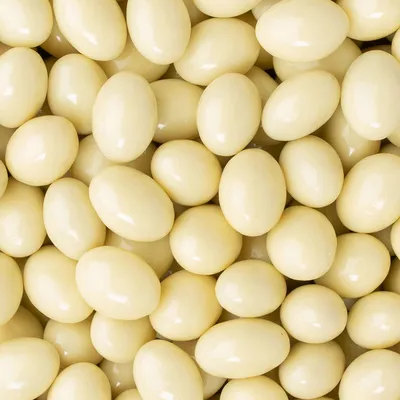 Produktbild von Salmix Schoko-Dragees Weiß 1kg