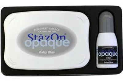 Produktbild von Stempelkissen Stazon Set Baby Blau (1 set) [SZ108]