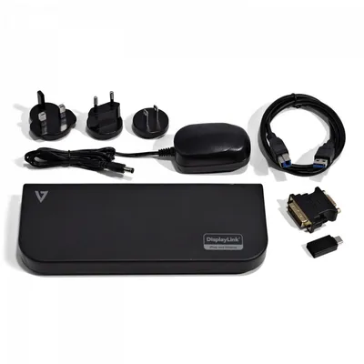 Obrázok produktu pre V7 UDDS2 - Dockingstation - USB 3.0