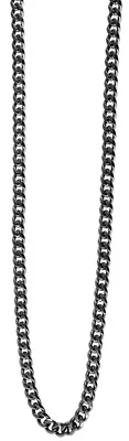 Produktbild von Akzent Panzerkette aus Edelstahl, schwarz, Breite 7mm